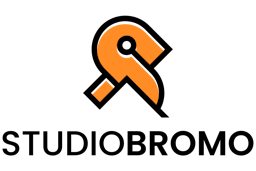 Studio bromo Weboldalkészítéssel foglalkozó vállalkozás logója